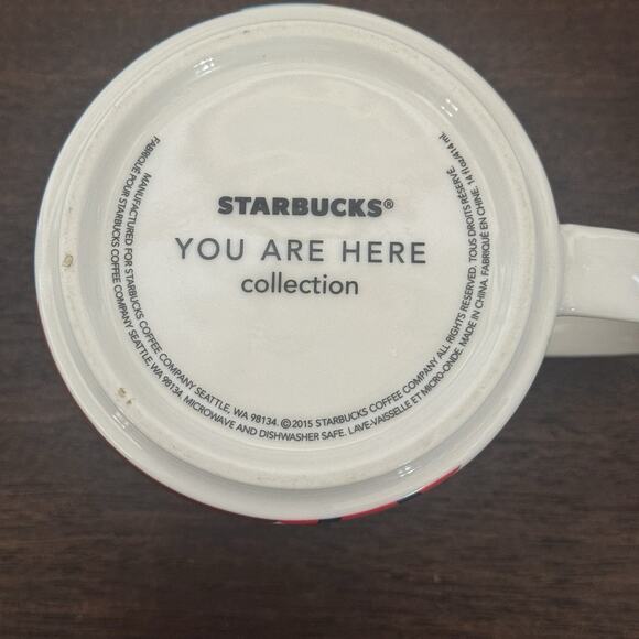 Starbucks Kansas City Coffee Mug Cup 14 0z You Are Here Collection 2015 BBQ - Picture 11 of 12